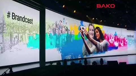 Factory production real-life video@BAKO LED Display