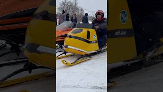 This Vintage Ski-Doo is INSANELY Loud 😳