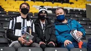 Fans return to Meadow Lane