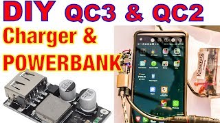 $10 DIY QC Quick Charge 3.0 2.0 Phone Charger Powerbank