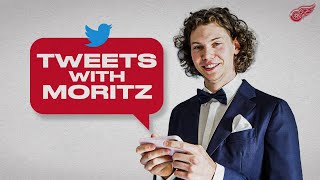 Moritz Seider reacts to tweets from 2019 NHL Draft