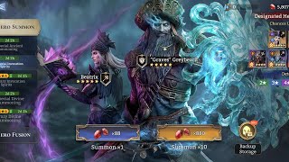 Small Summoning on Beatrix and "Graves" Greybeard Banner (Invocation & Divine) | Watcher of Realms