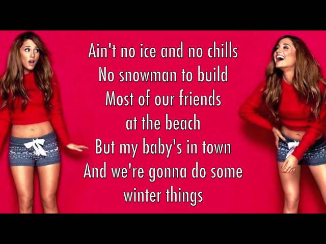 Ariana Grande - Winter Things (Lyrics) class=