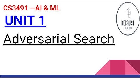 1.11 Adversarial Search in Tamil