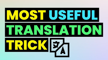 Most Useful Translation Trick You May Not Know | Translate Anything Quickly from Web Browser