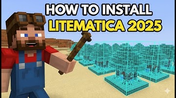 How to Install LITEMATICA in Minecraft (2025)