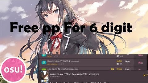 Free 170pp jump map for 6 digit in osu! [farm pp]