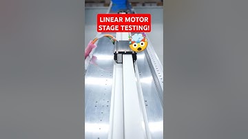 MLE2 Linear Motor Stage by SINADRIVES | High-Precision Motion Redefined! #automatedsolutions