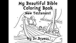 My Beautiful Bible Coloring Book The New Testament by Dr Bruess Author