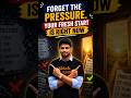 forget the pressure your fresh start is right now! #shorts #vedantutelugu