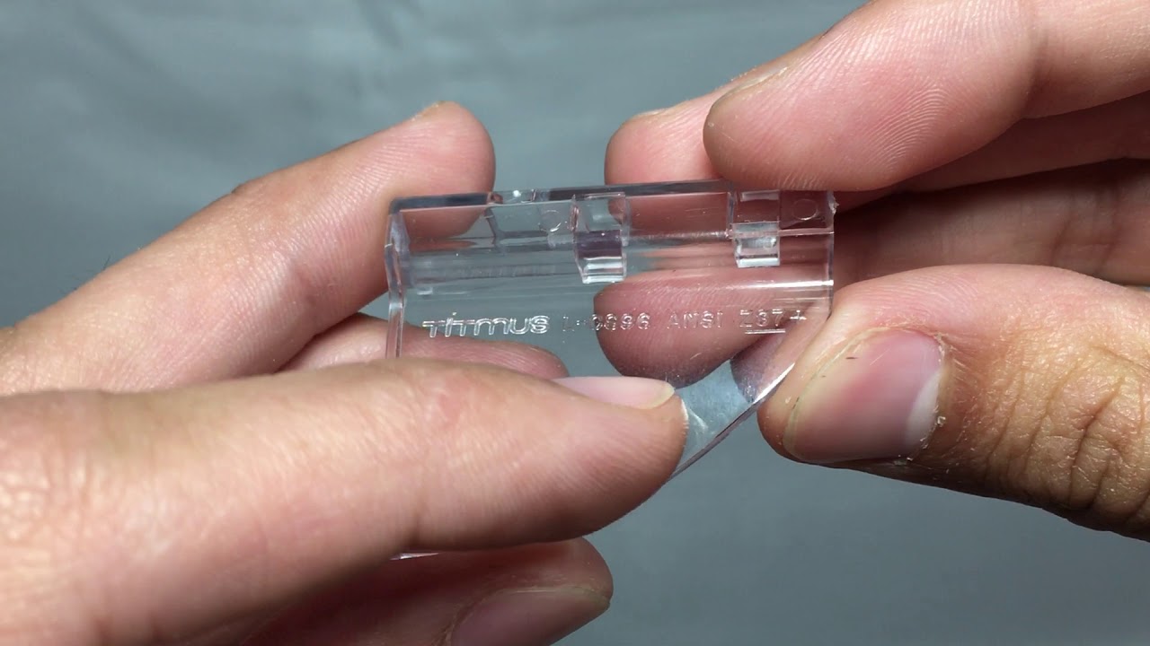 Attach Titmus Safety Frame Sideshields YouTube