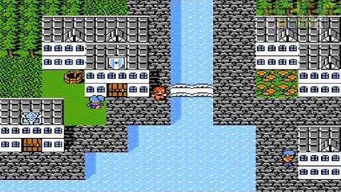 Final Fantasy II (Famicom/NES) - PART2 - Mithril in Semite Cave & Enter the ICE CAVE!