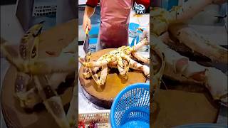 Next-Level Crab Cutting Skills You Must See! 🦀 #crab #cuttingskills #shorts