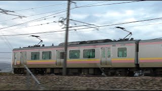 信越本線上り始発420M【4K】E129系A29編成