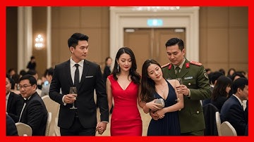 Trung Tá dẫn tiểu tam dự tiệc, không ngờ vợ khoác tay tổng tài xuất hiện rực rỡ, chồng hoảng hốt!