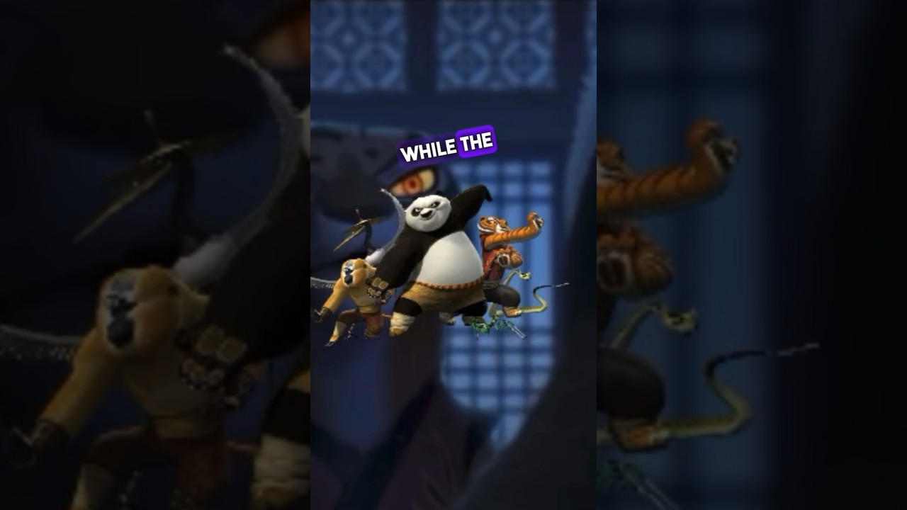 Kung Fu Panda Is Based On Real Kung Fu #shorts #kungfupanda