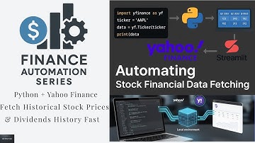 Build a robust financial  data exploration app with **Python, Streamlit, and Yahoo Finance** .