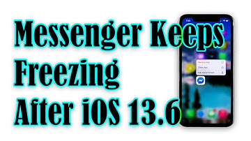 Messenger keeps crashing on iPhone XS after iOS 13.6 update