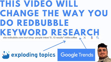 The ONLY way to do Redbubble SEO and Keyword research in 2021