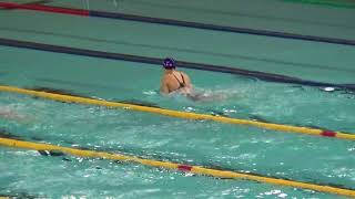 2018 七大戦　女子100mBr 決勝　3レーン　横山有花