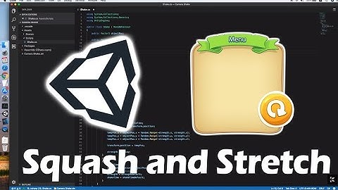 Unity Squash and Stretch Animation Tips