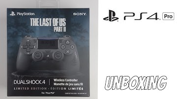LAST OF US PART 2 LIMITED EDITION DUALSHOCK UNBOXING