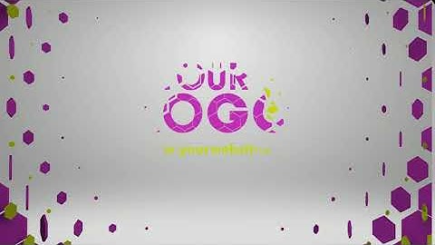 3d Abstract logo reveal - abstract logo reveal | after effects template