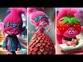 Poppy and special strawberries  trolls 3 x kung fu panda 4 fantasy story 2024