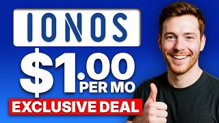 IONOS $1/Month Promo 93% Off + Free Domain & Unlimited Hosting