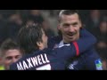 Zlatan IBRAHIMOVIC marque un but de GENIE (5') - FC Nantes-PSG (1-2) - 04/02/14 - (FCN-PSG)