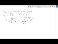 Solving Absolute Value Equations (Part 1)