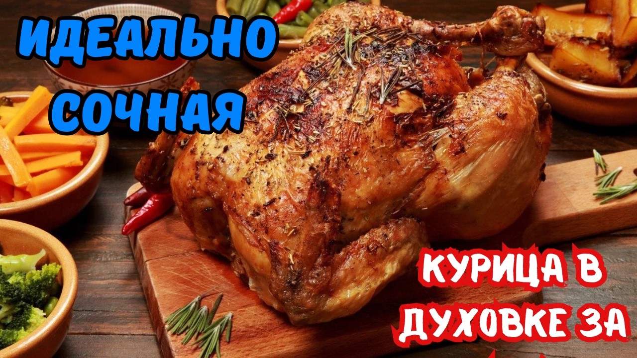 Курица запеченная в духовке