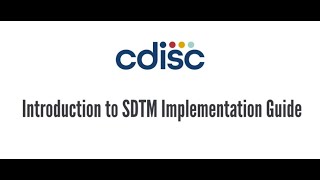 Introduction To Sdtm Implementation Guide