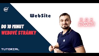 WEDOS WebSite - Jak si vytvořit webové stránky / Návod / Tutorial 2021