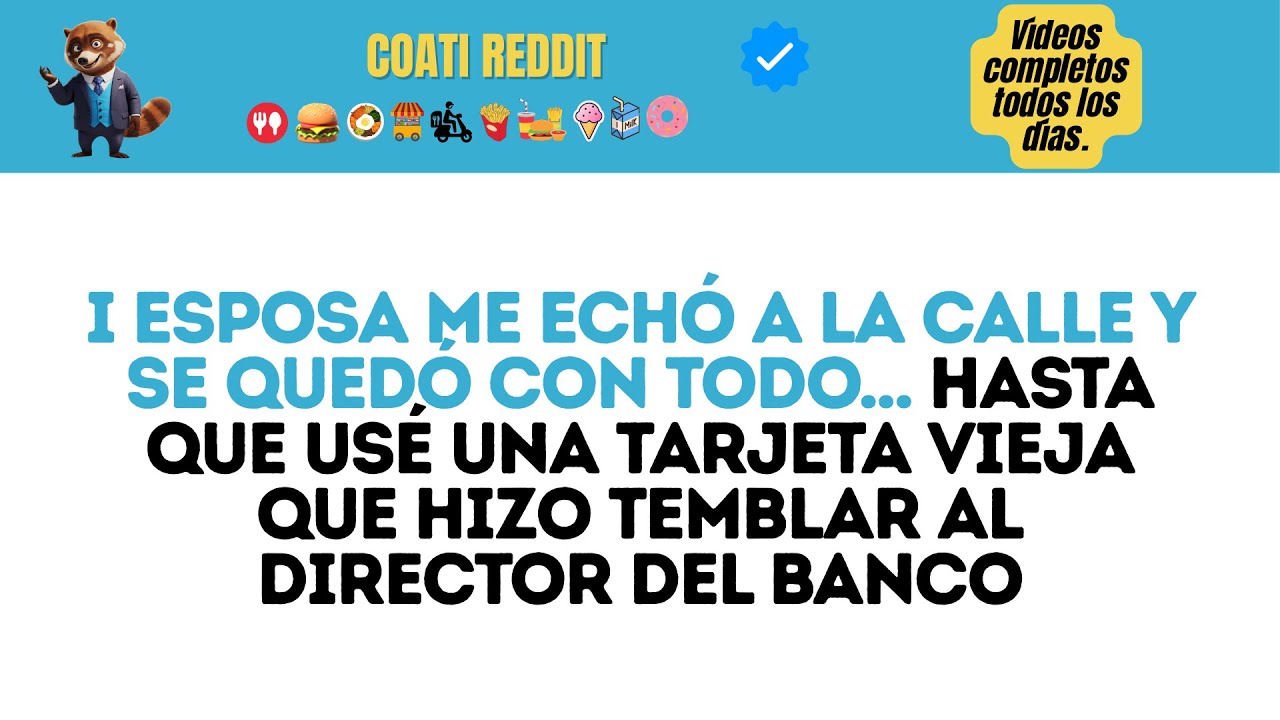 i Esposa Me Echó a la Calle y Se Quedó con Todo... Hasta que Usé una Tarjeta Vieja que Hizo