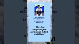 Kutipan Pidato Presiden Prabowo Subianto di Puncak Hari Guru Nasional 2024 #harigurunasional2024