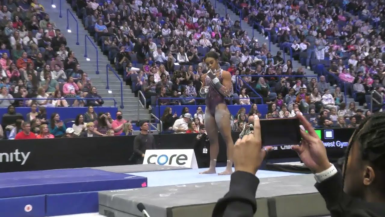 Simone Biles  - Floor Exercise  - 2024 Core Hydration Classic  - Senior Women Session 2