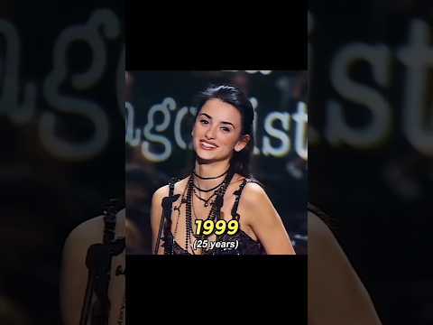 Penélope Cruz Through The Years Penélopecruz Throughtheyears Evolution Beautifulactress 