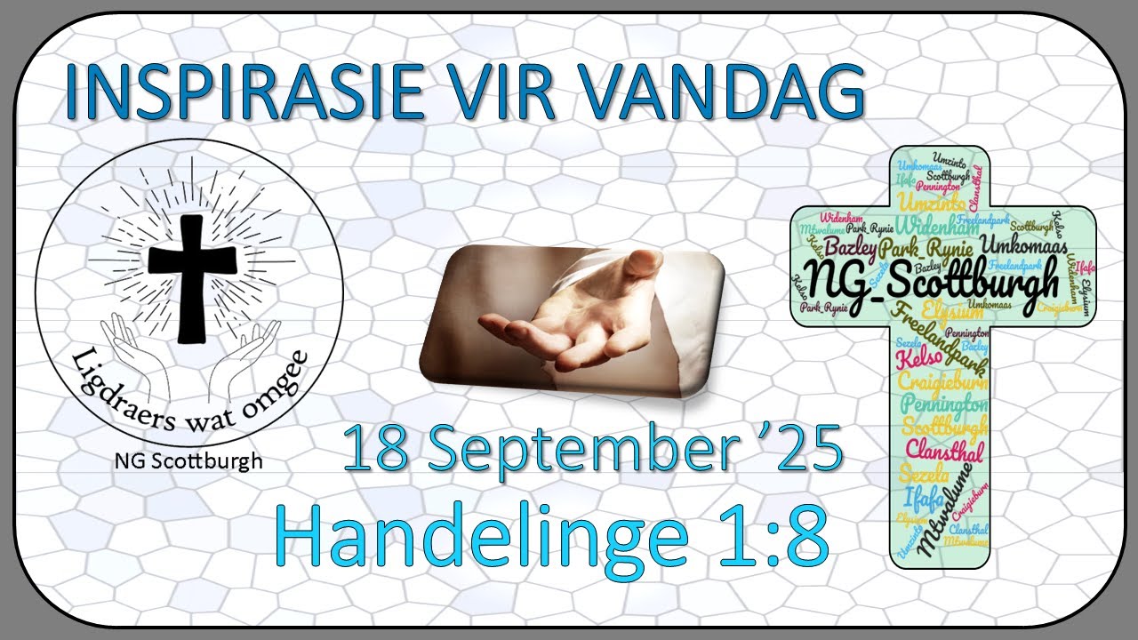 📖 Inspirasie Vir Vandag 18 September 2025