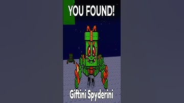 How to Find Giftini Spyderini 🔥 Find the Brainrot