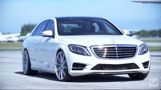 2014 Mercedes-Benz S550 On 22 Vossen Cvt Executive Package W222