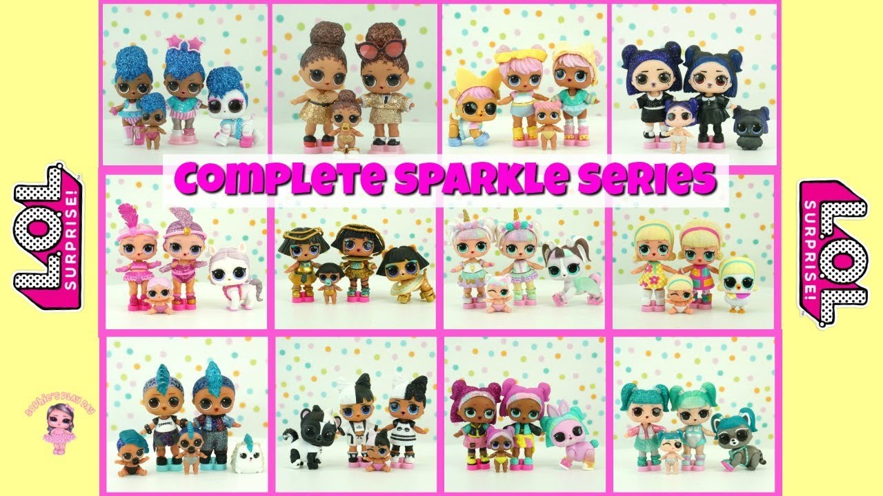 sparkle series lol dolls