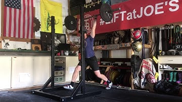 Split Jerk (pause in catch)