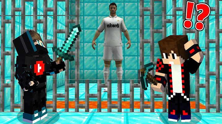 ماين كرافت : انقاذ صديقنا كريستيانو رونالدو الحقيقي من سجن الدايموند المحروس !!؟ 😱🔥