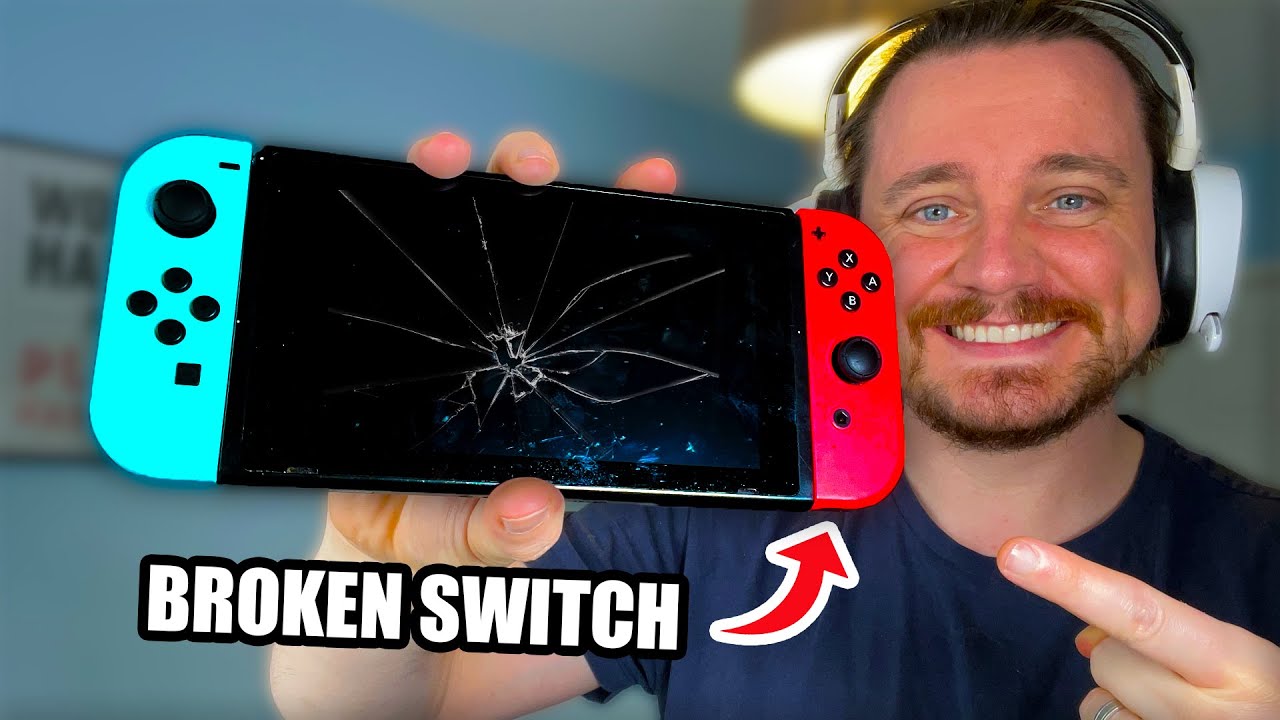 Can I Fix this $93 Nintendo Switch? - YouTube