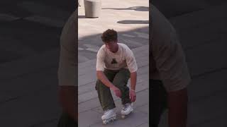 Insane Skate Trick: 360-Degree Spin on One Leg Mid-Skate Session #shorts