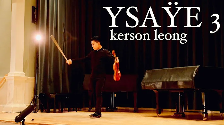 Ysae Violin Sonata No. 3 'Ballade' | Kerson Leong - Live in Halifax