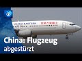 Neue Details zum Flugzeugabsturz in China