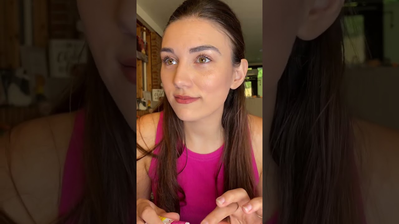 No more brow glue for me 😂 