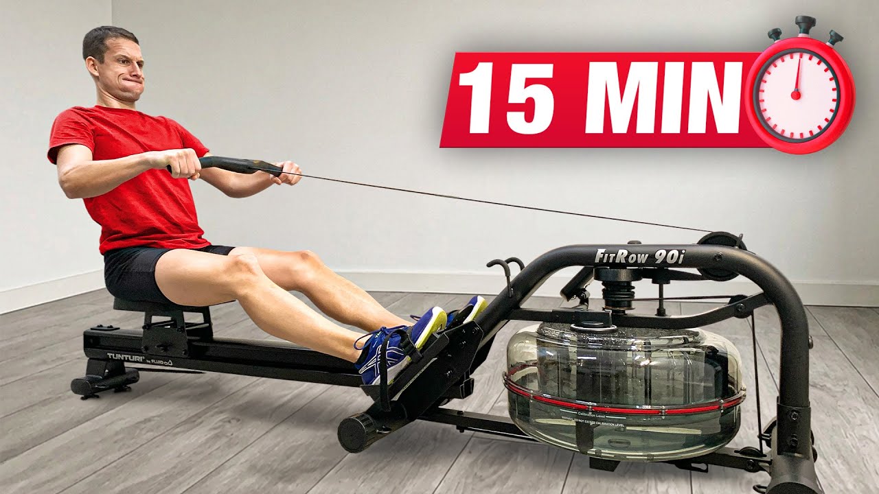 15 minutes qui font vraiment travailler le haut du corps sur rameur